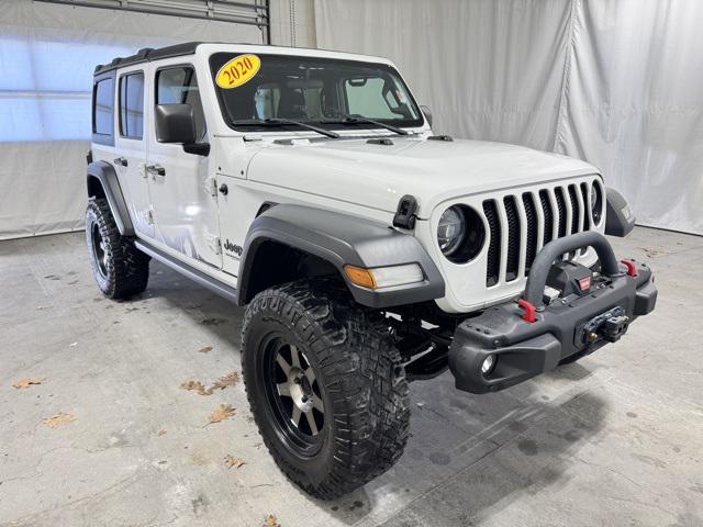 used 2020 Jeep Wrangler Unlimited car, priced at $28,998