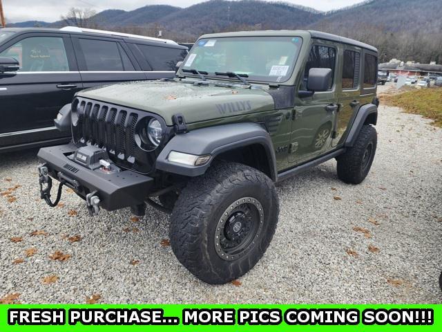 used 2021 Jeep Wrangler car, priced at $33,574