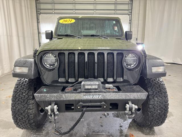 used 2021 Jeep Wrangler car, priced at $33,574