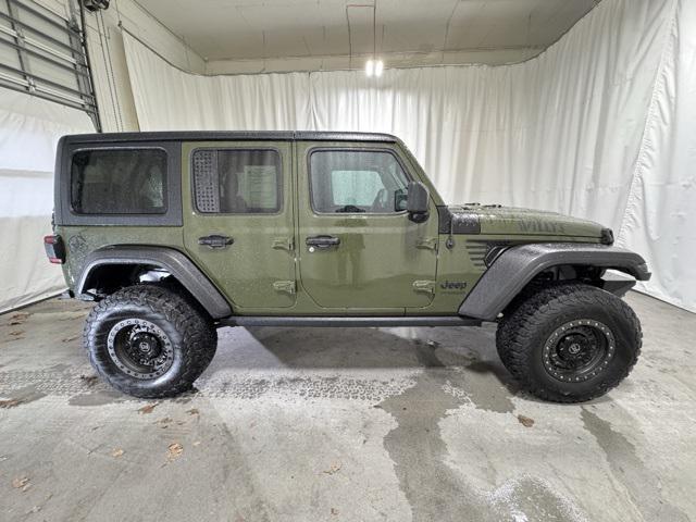 used 2021 Jeep Wrangler car, priced at $33,574