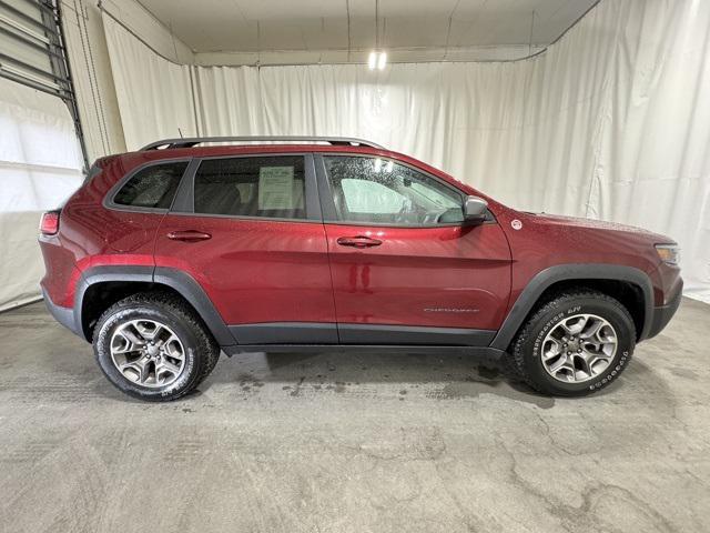 used 2021 Jeep Cherokee car, priced at $26,998