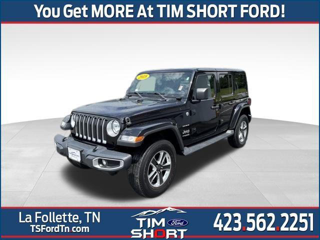 used 2018 Jeep Wrangler Unlimited car, priced at $29,833