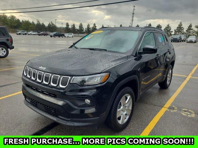 used 2022 Jeep Compass car, priced at $20,653