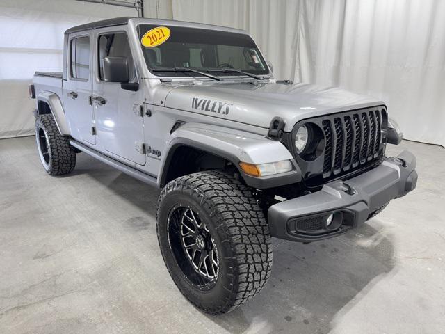 used 2021 Jeep Gladiator car, priced at $30,901