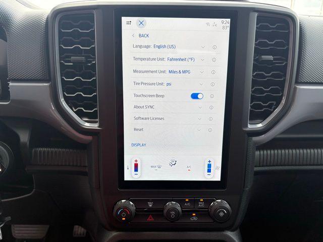 new 2025 Ford Ranger car, priced at $39,825