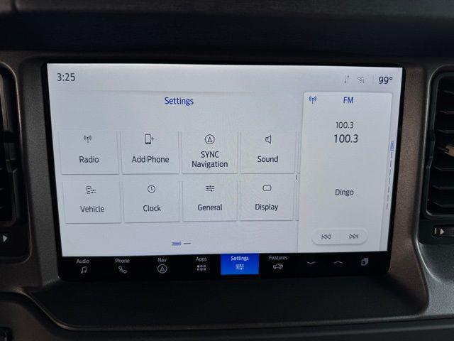 new 2025 Ford Bronco car, priced at $58,475