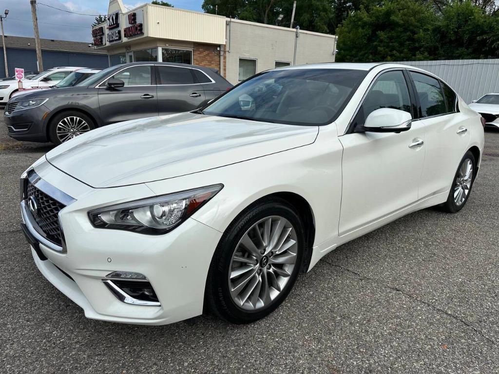 used 2021 INFINITI Q50 car, priced at $17,995