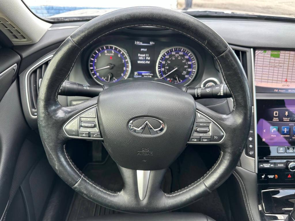 used 2015 INFINITI Q50 car, priced at $10,995