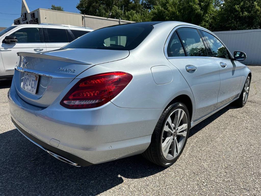 used 2018 Mercedes-Benz C-Class car, priced at $15,995