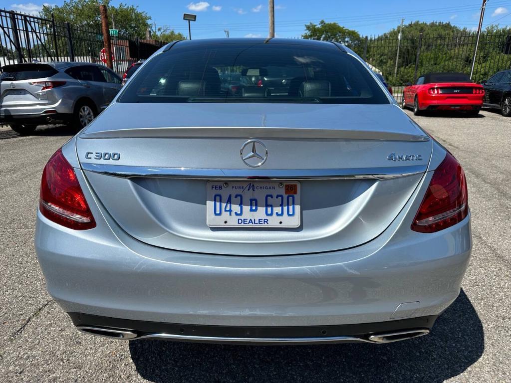 used 2018 Mercedes-Benz C-Class car, priced at $15,995