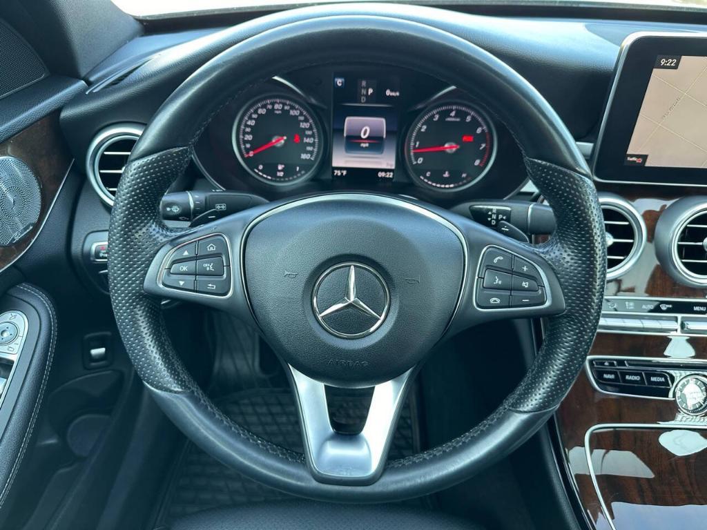 used 2018 Mercedes-Benz C-Class car, priced at $15,995