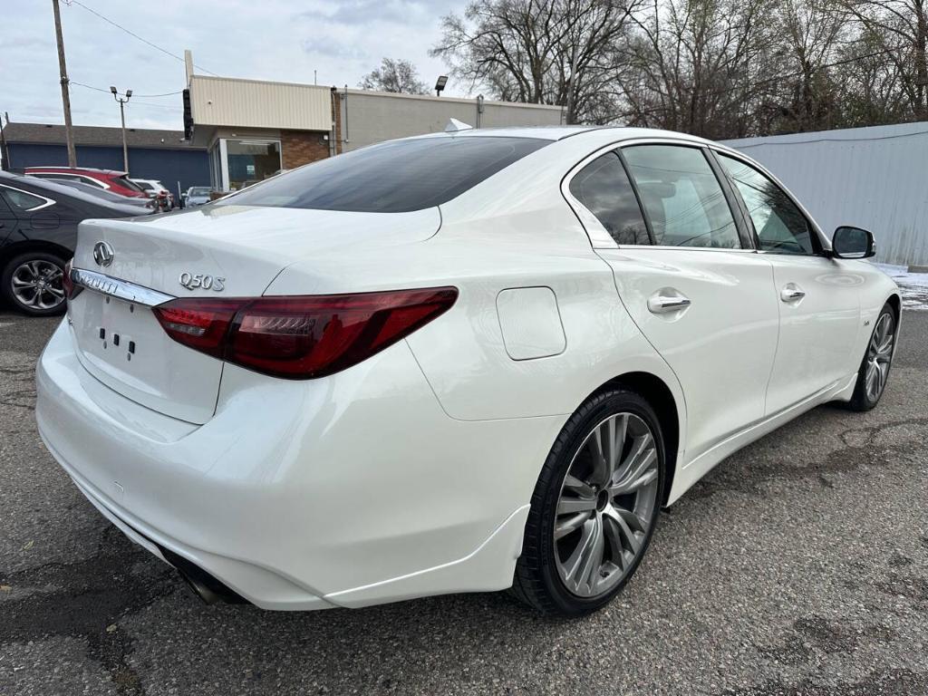 used 2018 INFINITI Q50 car, priced at $17,995