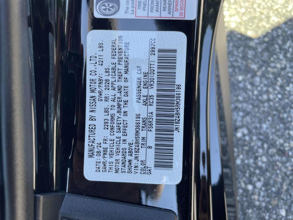 used 2024 Nissan Z car, priced at $40,995