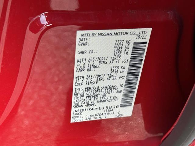 used 2023 Nissan Frontier car, priced at $32,840