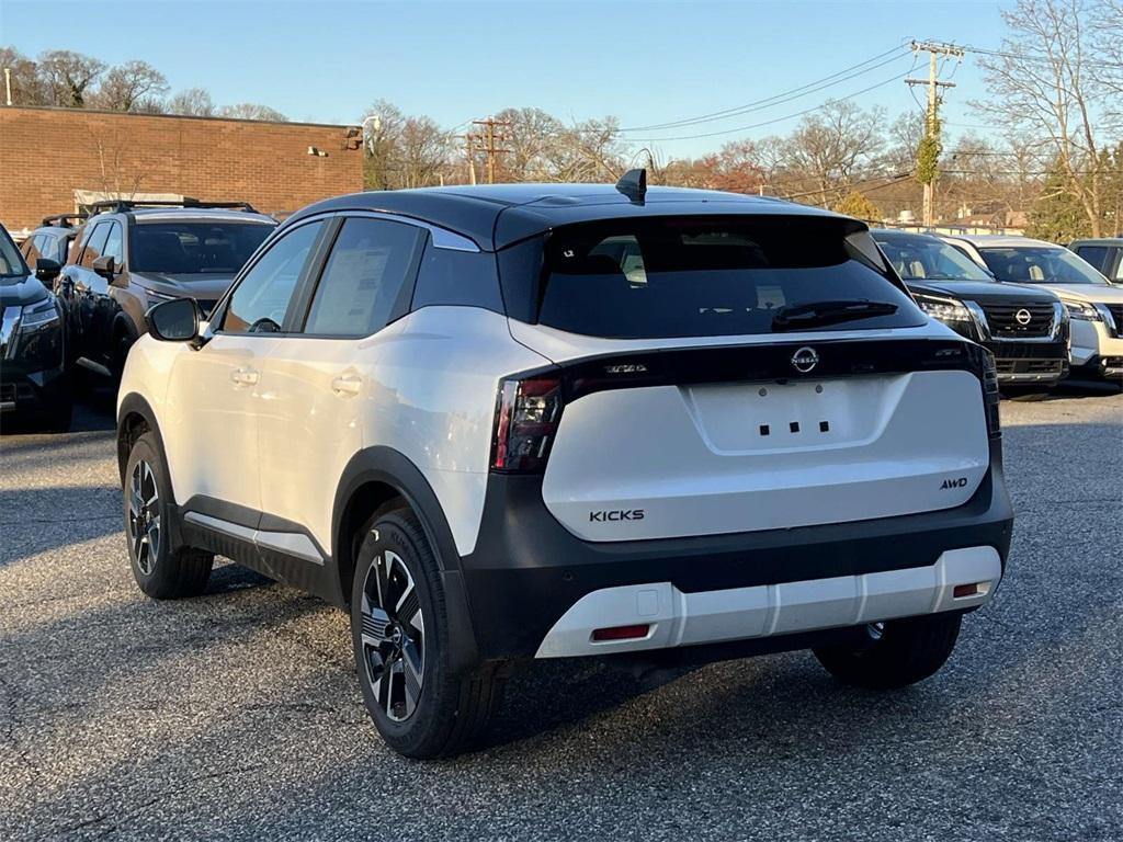 new 2025 Nissan Kicks car, priced at $26,900