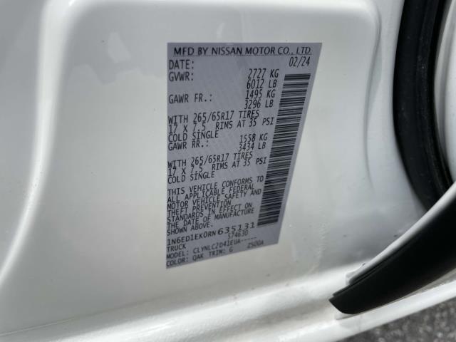 used 2024 Nissan Frontier car, priced at $33,524