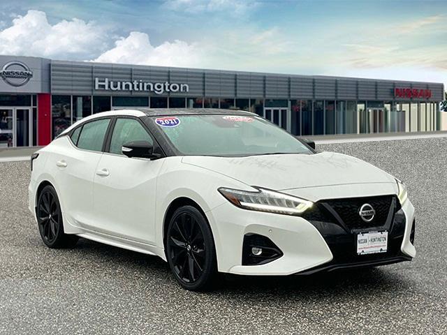 used 2021 Nissan Maxima car, priced at $26,438