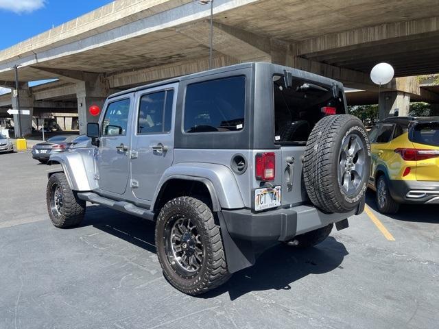 used 2017 Jeep Wrangler Unlimited car, priced at $25,688