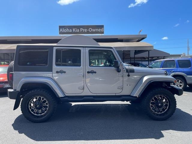 used 2017 Jeep Wrangler Unlimited car, priced at $25,688