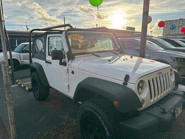 used 2017 Jeep Wrangler car, priced at $18,999