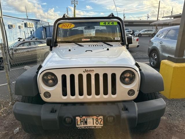 used 2017 Jeep Wrangler car, priced at $18,999