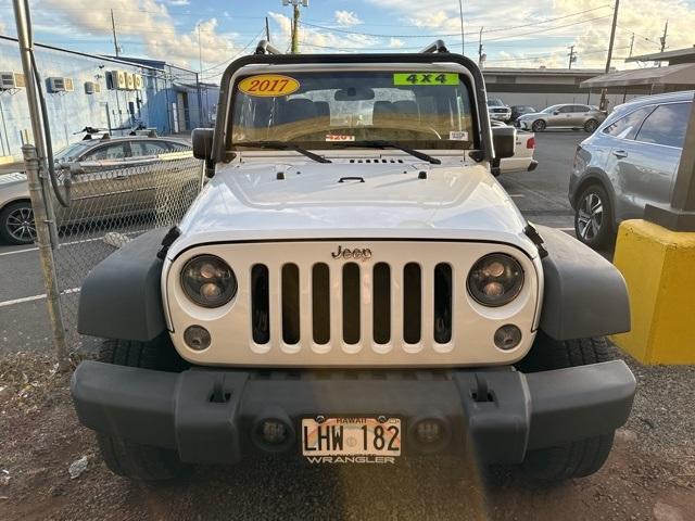 used 2017 Jeep Wrangler car, priced at $18,999