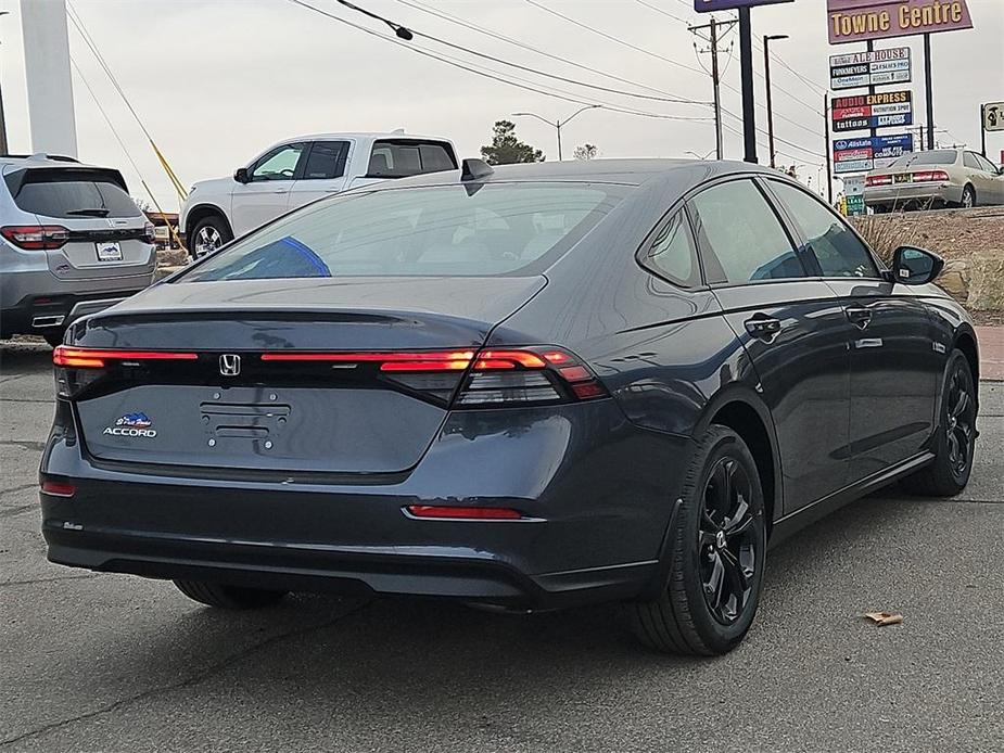 new 2025 Honda Accord car, priced at $31,655