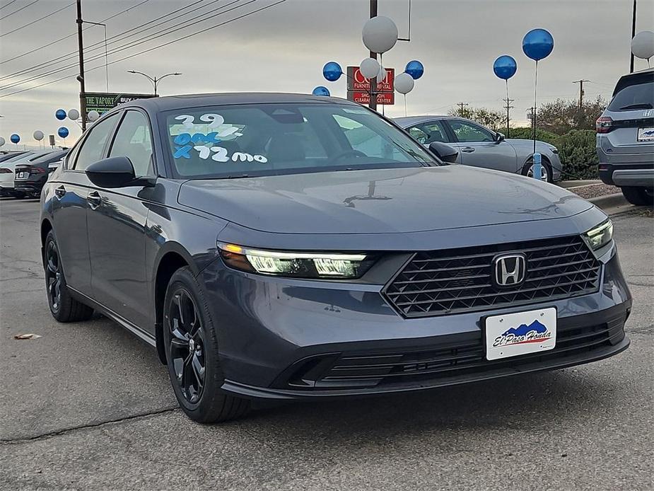 new 2025 Honda Accord car, priced at $31,655