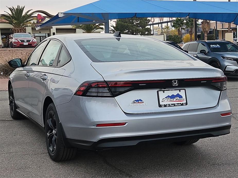 new 2025 Honda Accord car, priced at $31,655