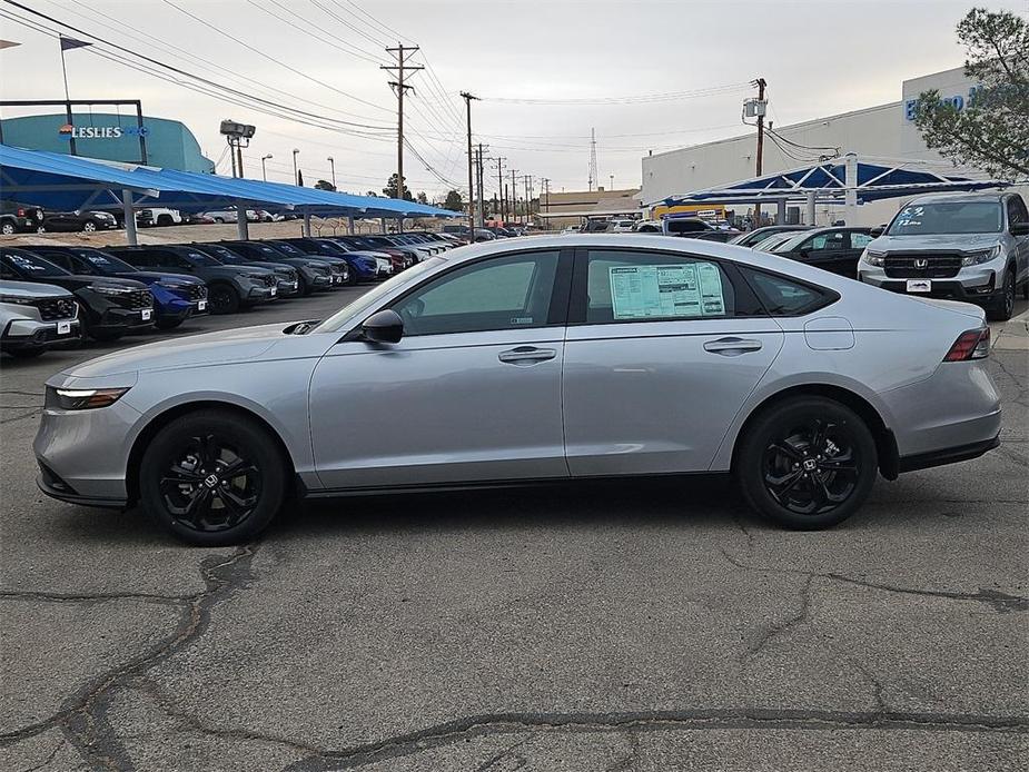 new 2025 Honda Accord car, priced at $31,655