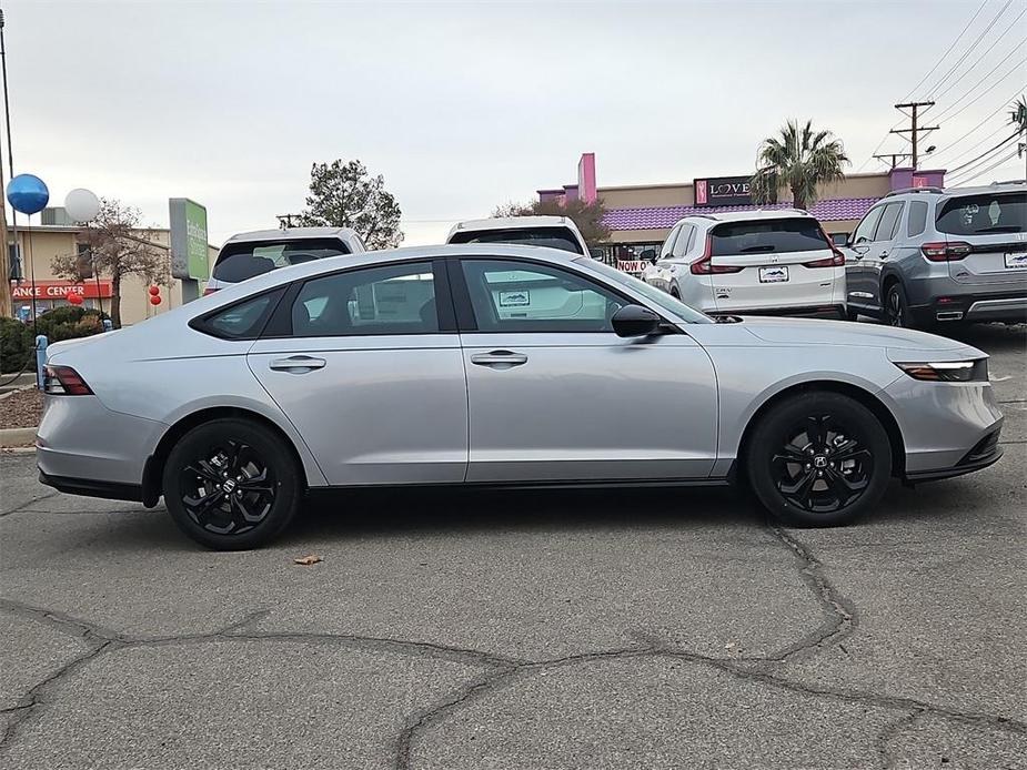 new 2025 Honda Accord car, priced at $31,655