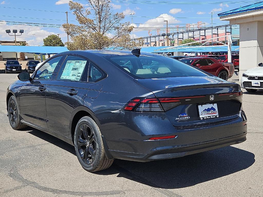 new 2025 Honda Accord car, priced at $31,710