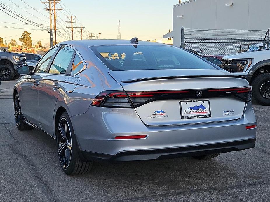 new 2025 Honda Accord Hybrid car, priced at $35,205