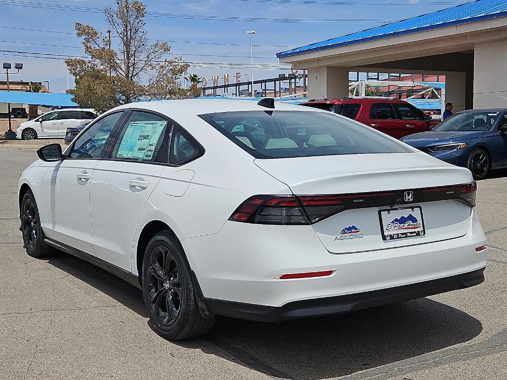 new 2025 Honda Accord car, priced at $32,165