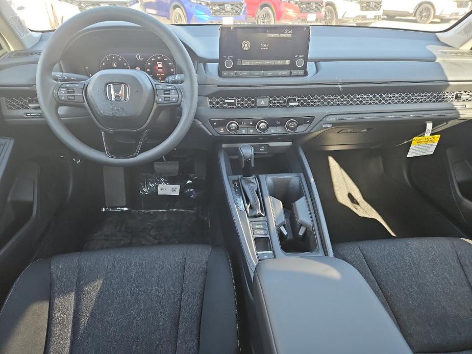 new 2025 Honda Accord car, priced at $32,110