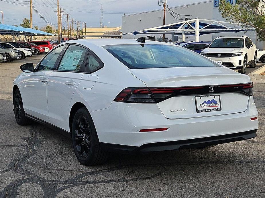 new 2025 Honda Accord car, priced at $32,110