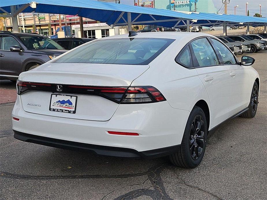 new 2025 Honda Accord car, priced at $32,110