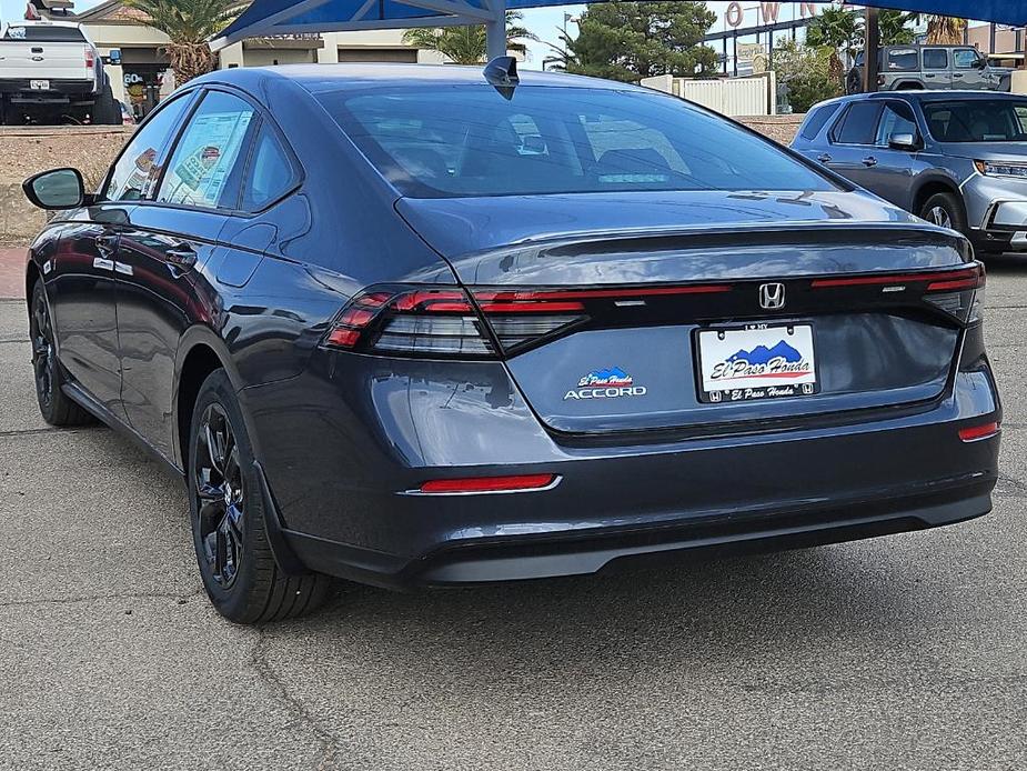 new 2025 Honda Accord car, priced at $31,655