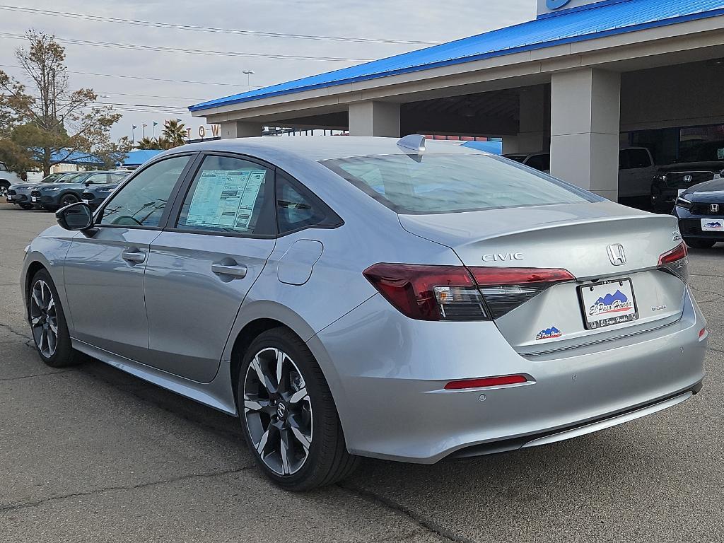 new 2025 Honda Civic Hybrid car, priced at $33,100