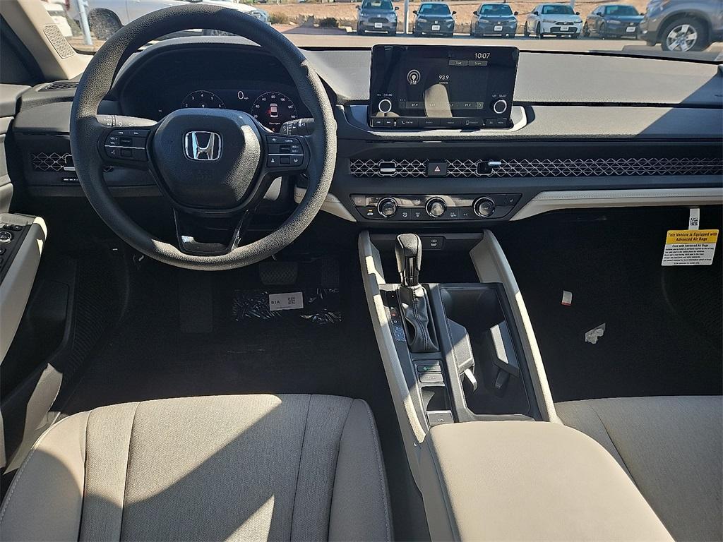 new 2025 Honda Accord car, priced at $32,165