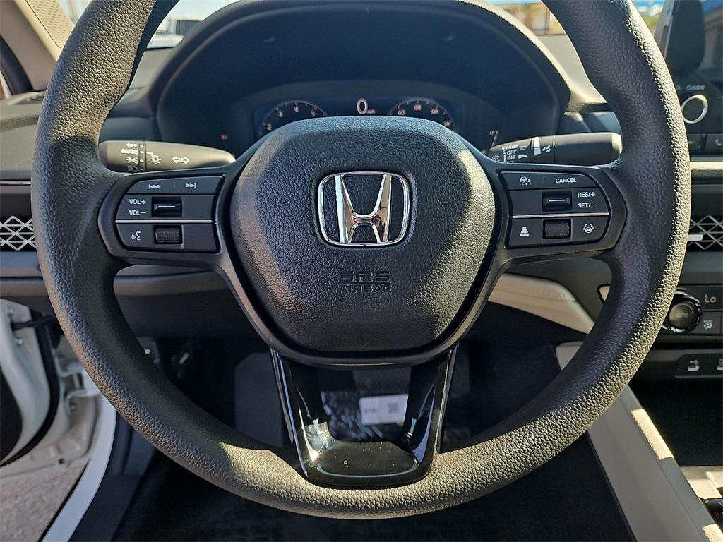 new 2025 Honda Accord car, priced at $32,165