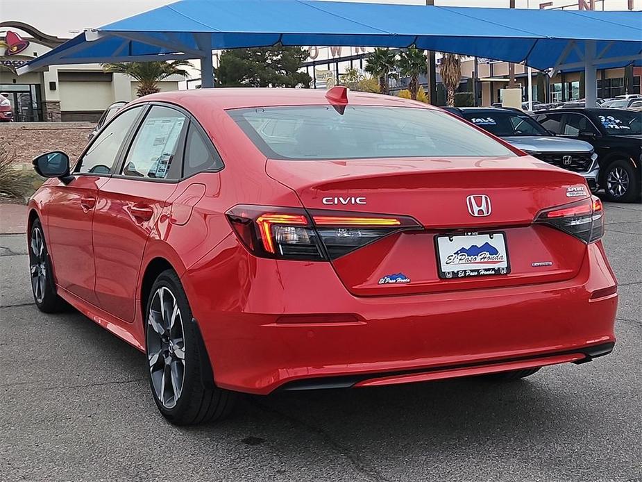 new 2025 Honda Civic Hybrid car, priced at $32,845