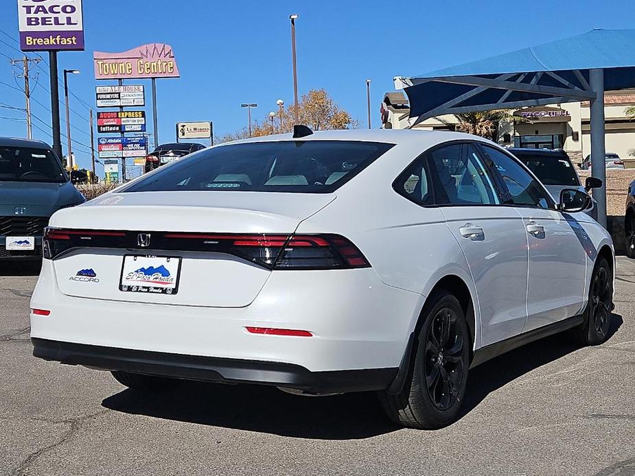 new 2025 Honda Accord car, priced at $32,110