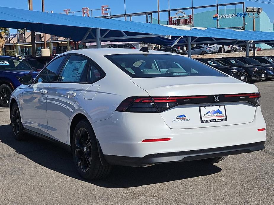 new 2025 Honda Accord car, priced at $32,110