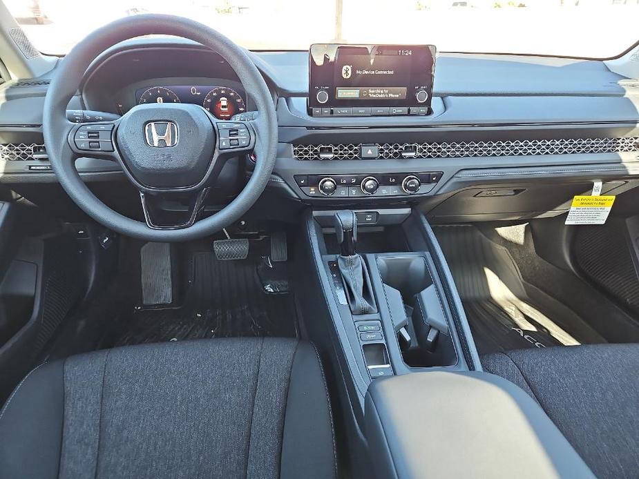 new 2025 Honda Accord car, priced at $31,655