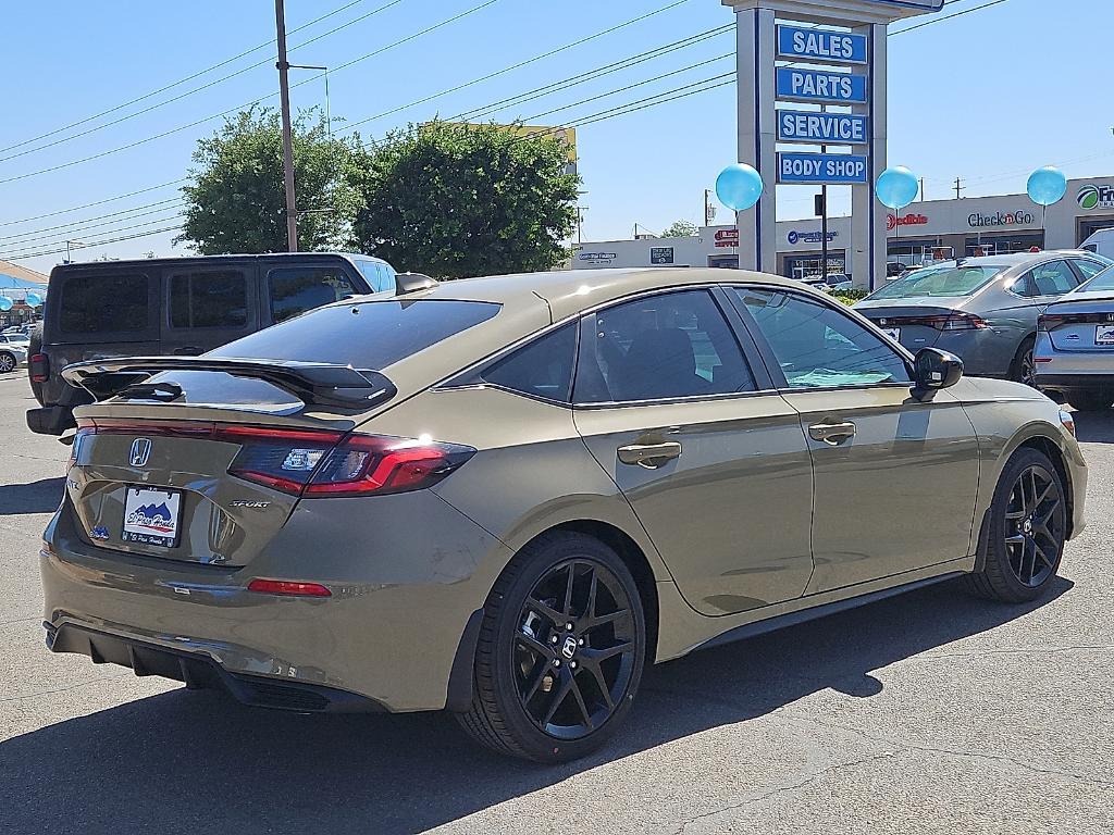 new 2025 Honda Civic car, priced at $29,055