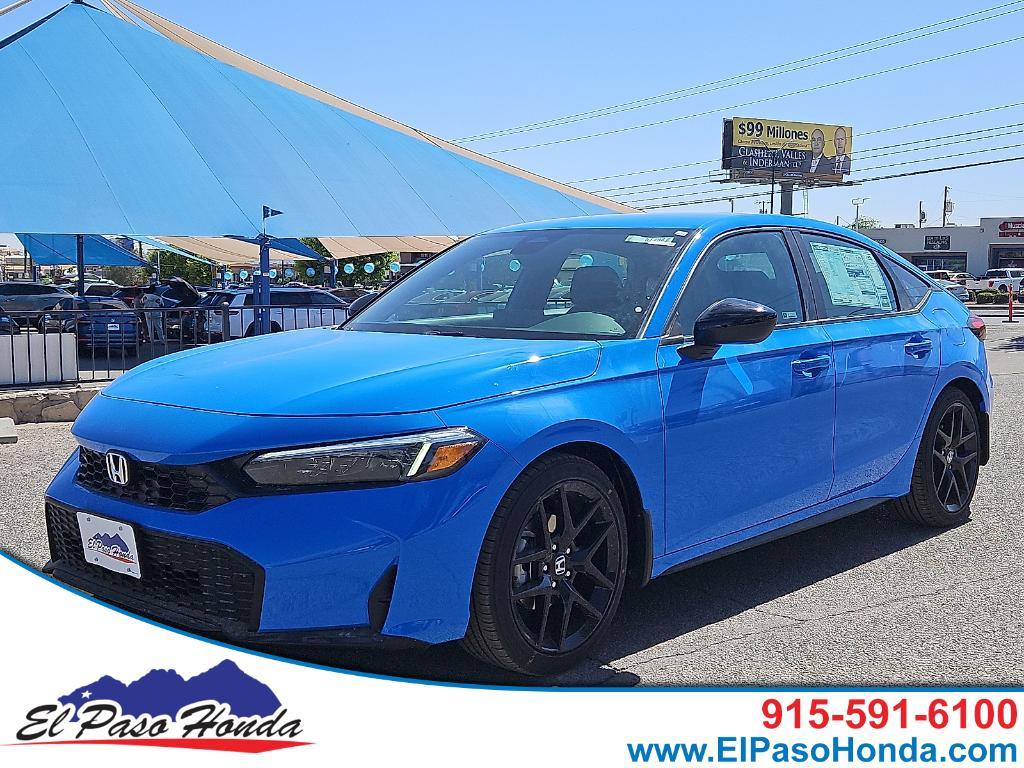 new 2025 Honda Civic car, priced at $29,055