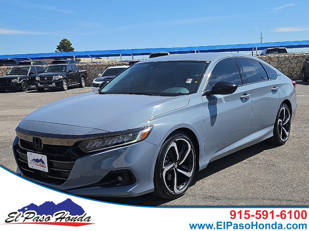 used 2021 Honda Accord car, priced at $28,991