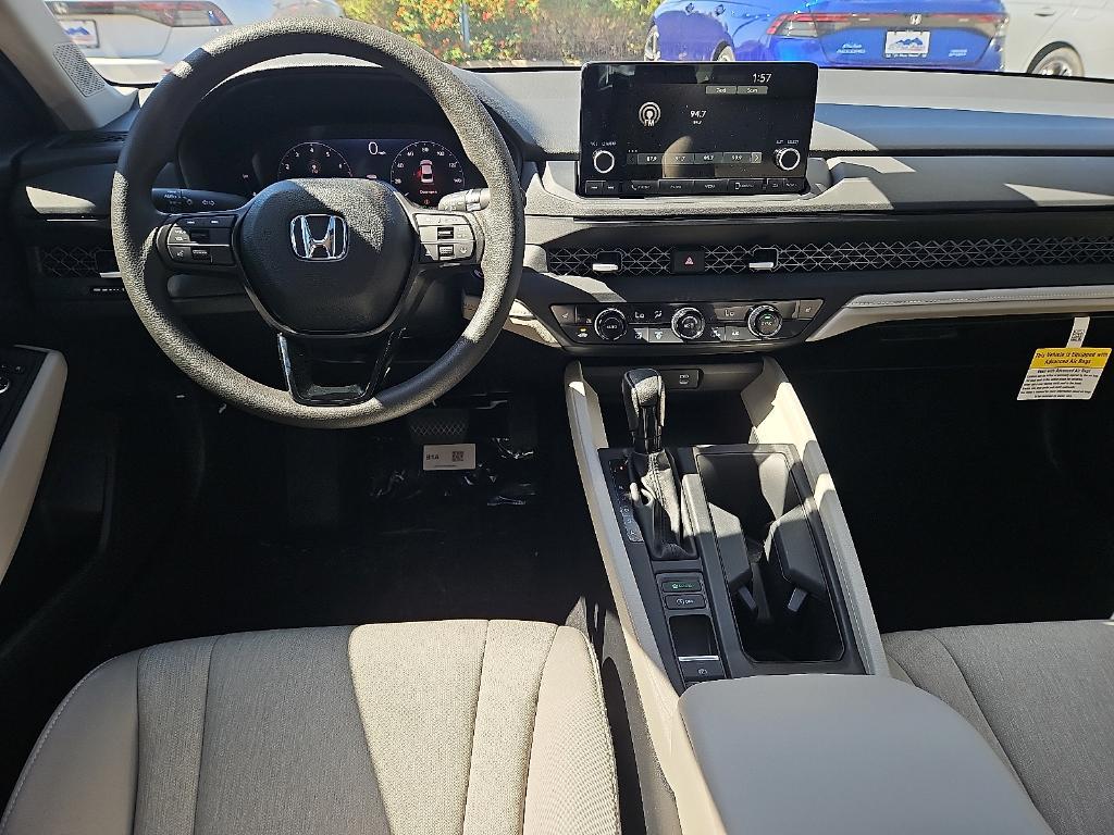 new 2025 Honda Accord car, priced at $32,165