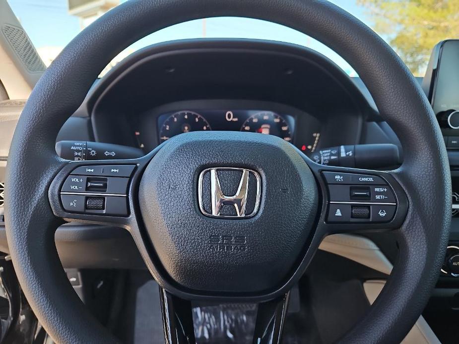 new 2025 Honda Accord car, priced at $31,655